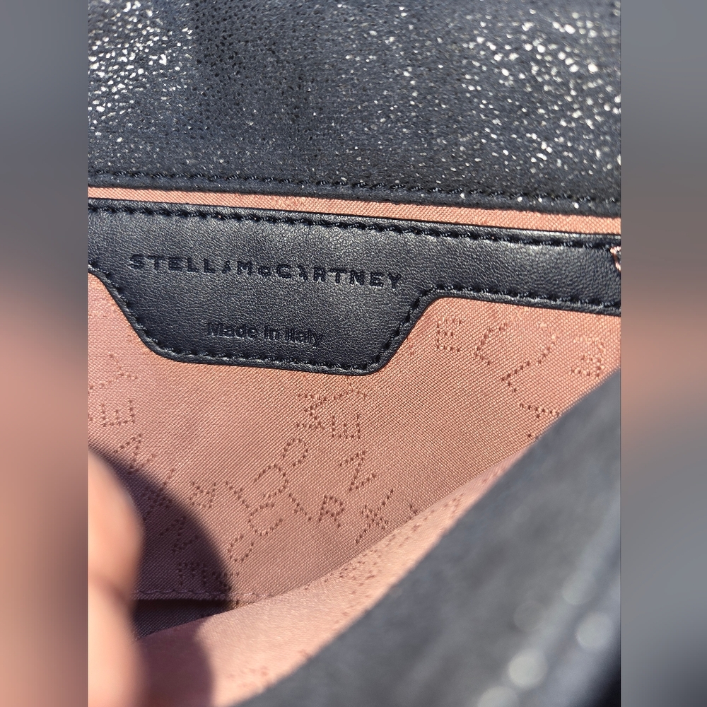 Stella McCartney Midnight  Chain-Embellished Bag - Picture 7 of 8